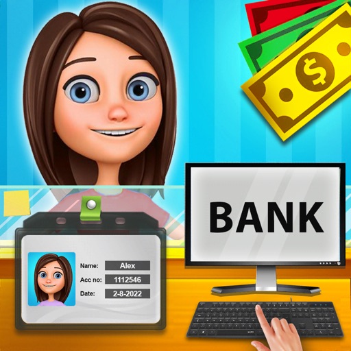 Bank Manager Money Bank 3D Icon