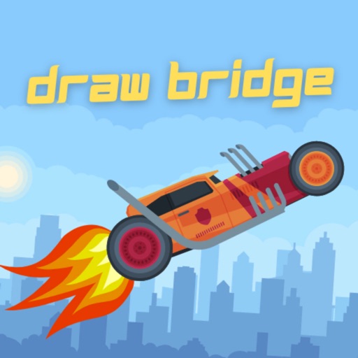 Draw The Bridge Race Car Game icon