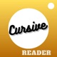 Cursive Writing Reader: Camera app icon - Productivity app for iPhone