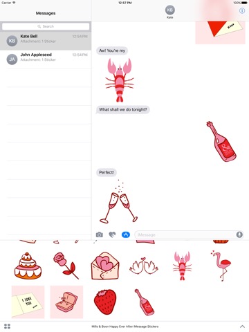 Mills & Boon Happy Ever After iMessage Stickersのおすすめ画像5