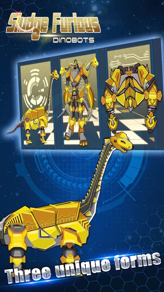 #3. Sludge Furious: Dinobots TransMonster Build Game (iOS) 由: 震宇 张