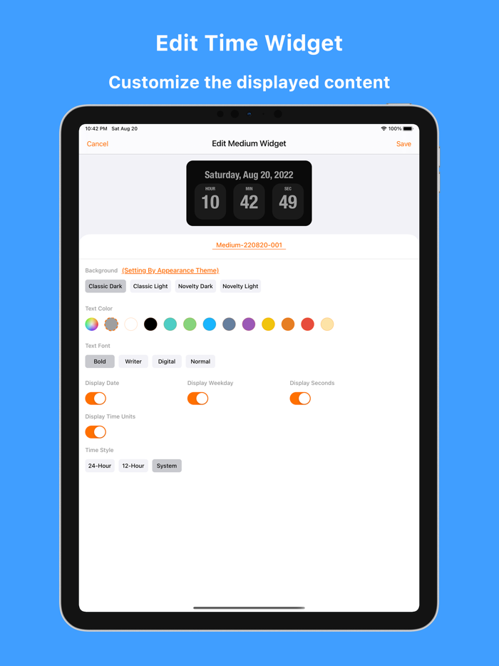 iFlip Clock - Time Widget
