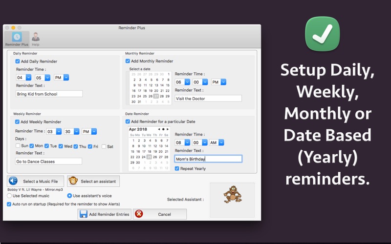 Screenshot #4 for Reminder Plus