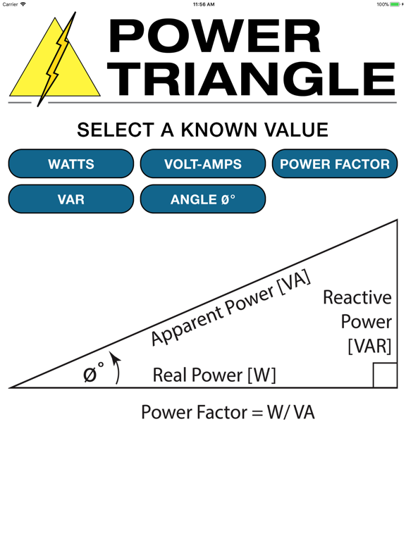 Screenshot #4 pour Power Triange Calculator