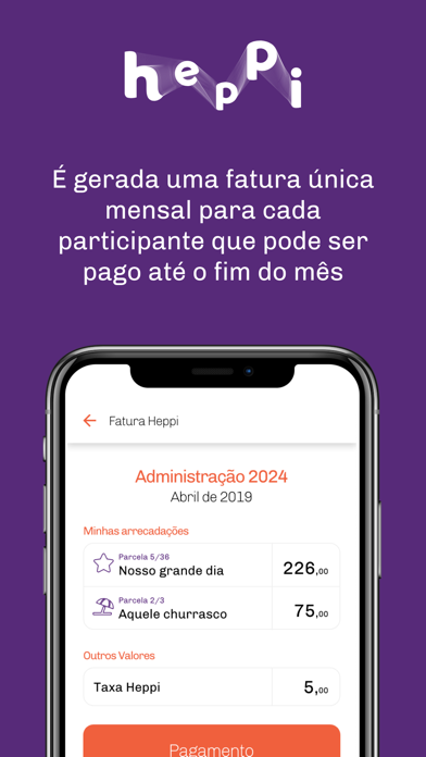 Heppi: Arrecadação Inteligente Screenshot