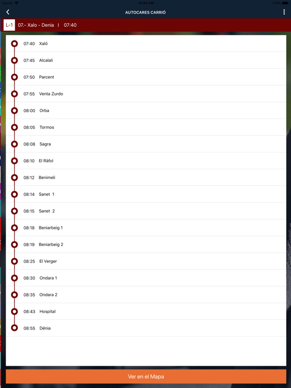 Screenshot #6 pour Carrió Pasajeros