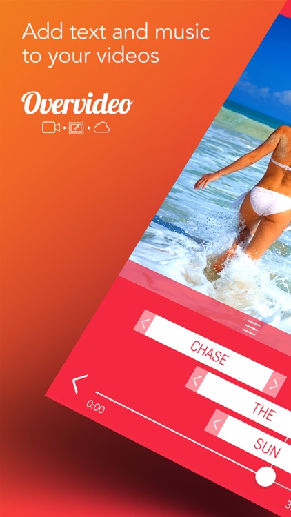 Overvideo + Video Text Editor Add Music to Videos