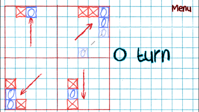 Screenshot #2 pour Gravity Tic Tac Toe Color