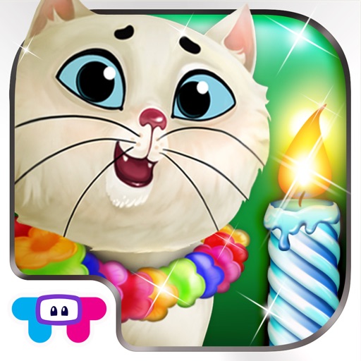 Kitty Cat Birthday Surprise: Care, Dress Up & Play icon