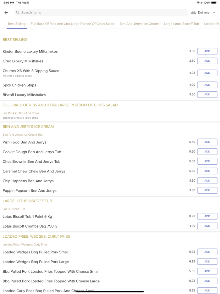 Pizza Mania Dessert Kitchen