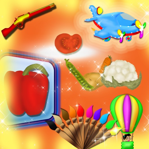 Learn Vegetables Games Collection icon