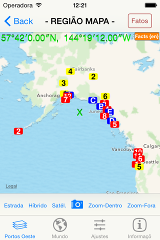 Cruise Ports -West  Zoomable Atlas screenshot 2