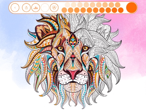 Colouring Line: Coloring Book for Adults and Kids screenshot 2