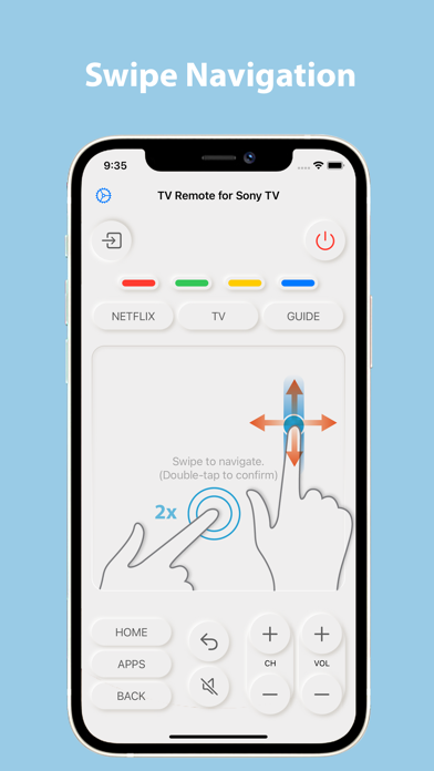 TV Remote for Sony TV Screenshot