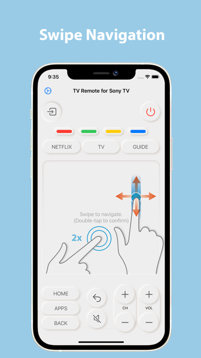 TV Remote for Sony TVのおすすめ画像6