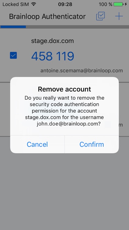 Brainloop Authenticator screenshot-3