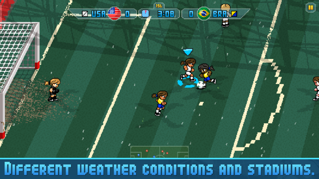 ‎Pixel Cup Soccer 16 Screenshot