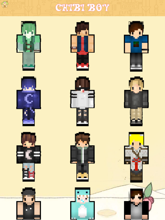 Screenshot #6 pour Free Chibi Skins for Minecraft Pocket Edition