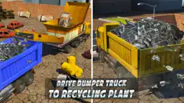 monster car crusher crane: garbage truck simulator iphone screenshot 4