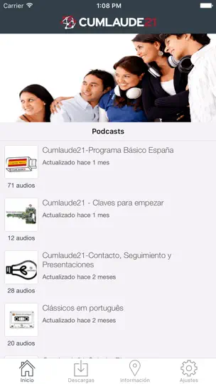 Captura de pantalla de Conexión CL21 en iPhone 1