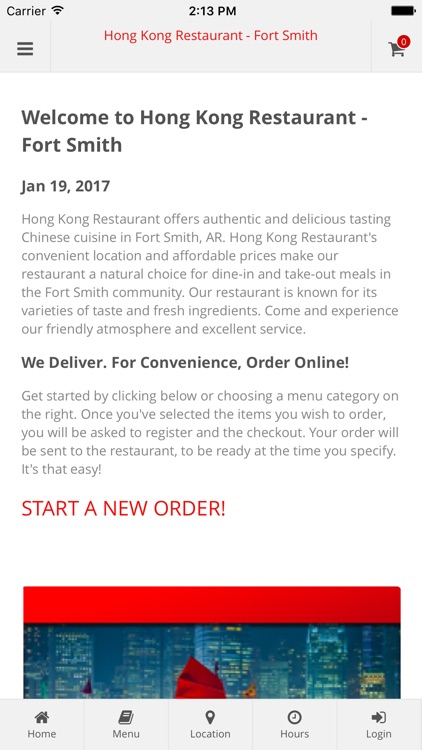 Hong Kong - Fort Smith