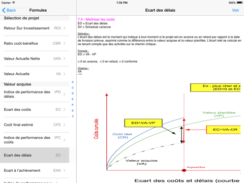 PMPReminder : Aide-mémoire PMP© CAPM© for iPad screenshot 3