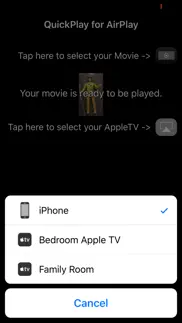 How to cancel & delete quick airplay - optimized for your iphone videos 1