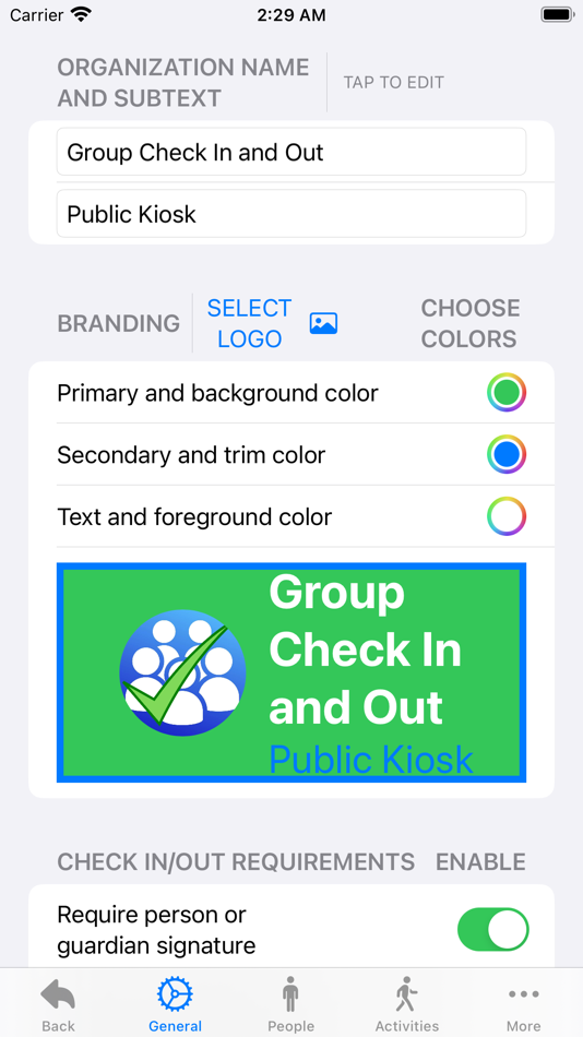 #6. Group Check In and Out (iOS) 由: Richard Knabb