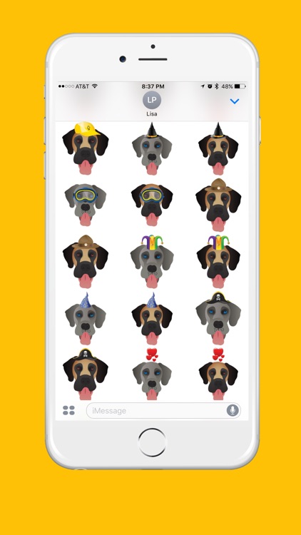 Great Dane Emoji screenshot-3