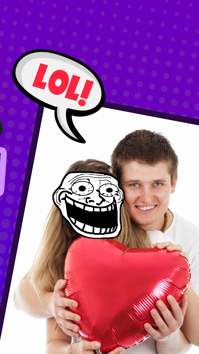 Troll Face Camera and Meme Creator Rage Comic Maker