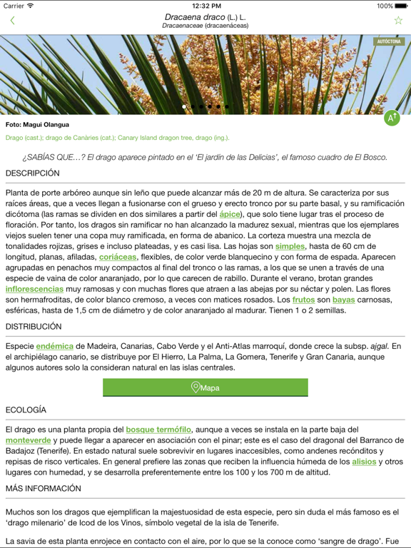 Screenshot #6 pour Arbolapp Canarias