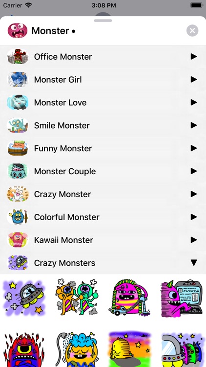 Crazy Monster Stickers screenshot-8