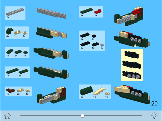 Screenshot #6 pour Airplane for LEGO 10242 - Building Instructions