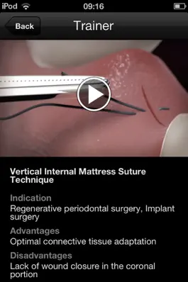 Game screenshot The Oral Surgery Suture Trainer hack