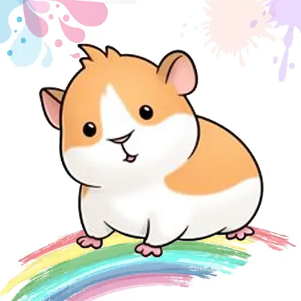 Cute Hamster Coloring Book Drawing for Kid Cheats