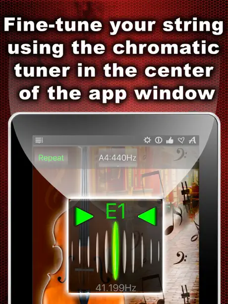 Easy Double Bass Tuner