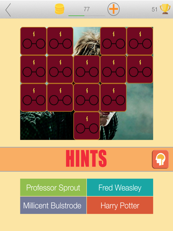 Screenshot #6 pour Tap To Guess Wizard Quiz 
