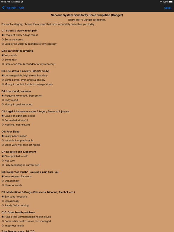 Screenshot #5 for The Pain Truth