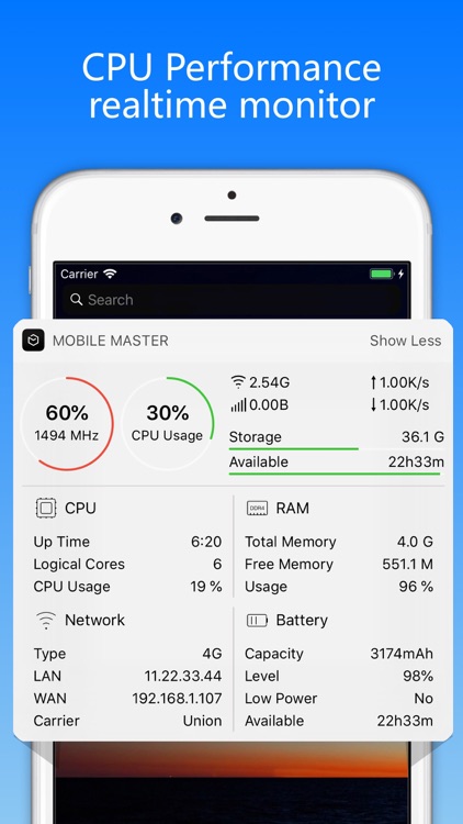 Mobile Master-CPU Master