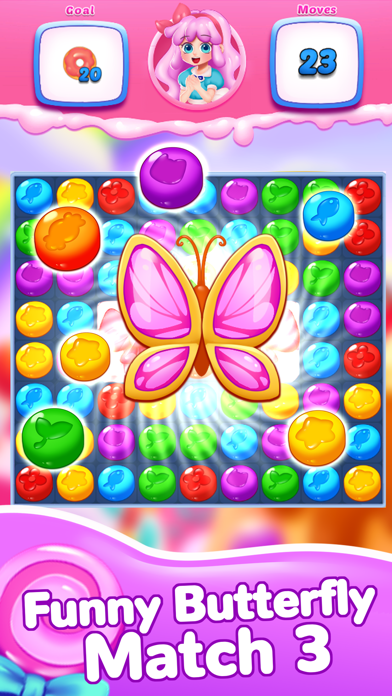 Candy Sweet Legends Match 3 Screenshot