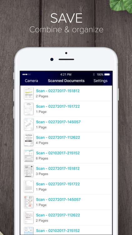 Scan & Sign PDF Creator