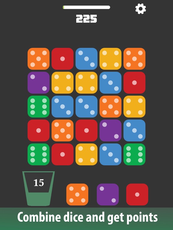 Screenshot #5 pour Block! Match 3 Dice