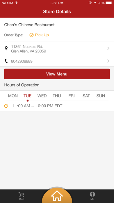 How to cancel & delete Chen's Chinese restaurant from iphone & ipad 2