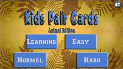 Screenshot #1 pour Kids Pair Cards - Animal Edition