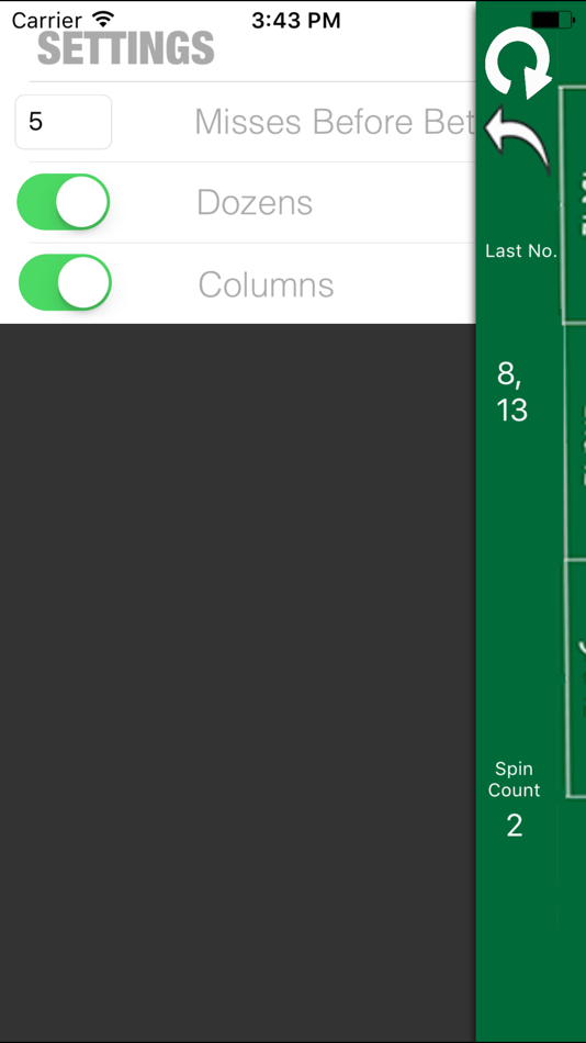 #2. Roulette Dozens Calculator (iOS) 由: Gerard Grundy