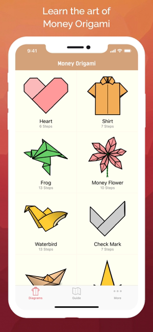 Mga Regalo ng Pera Origami na Madaling Screenshot