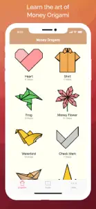 Money Origami Gifts Made Easy screenshot #3 for iPhone