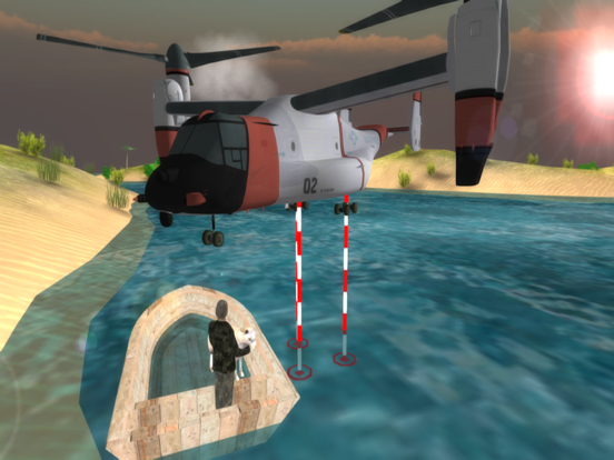 Screenshot #5 pour Heli Plane Flight Control Simulator