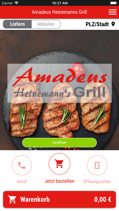 Amadeus Heinemanns Grill Screenshot