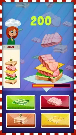 Game screenshot Christmas Sandwich Maker - Cooking Game for kids apk